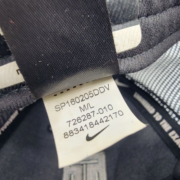 Nike Golf Tiger Woods Adults Trucker Hat Black Breathable Adjustable Casual - Picture 9 of 10